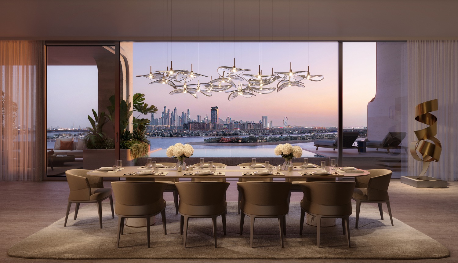 Alba Residences dining