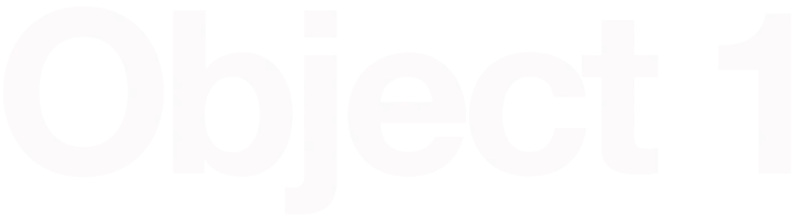 object 1 logo