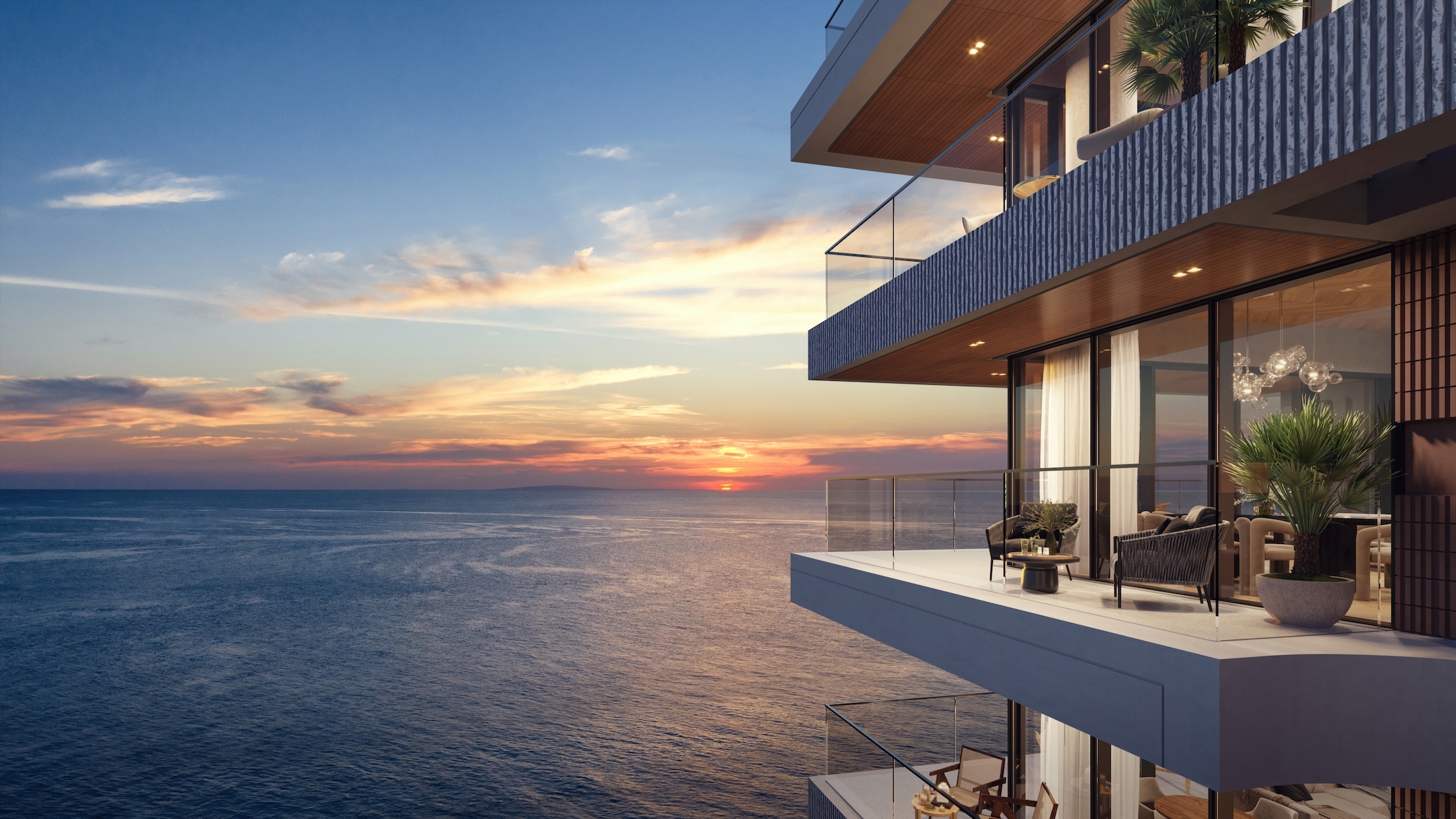 Ellington Sands - balcony - sunset view